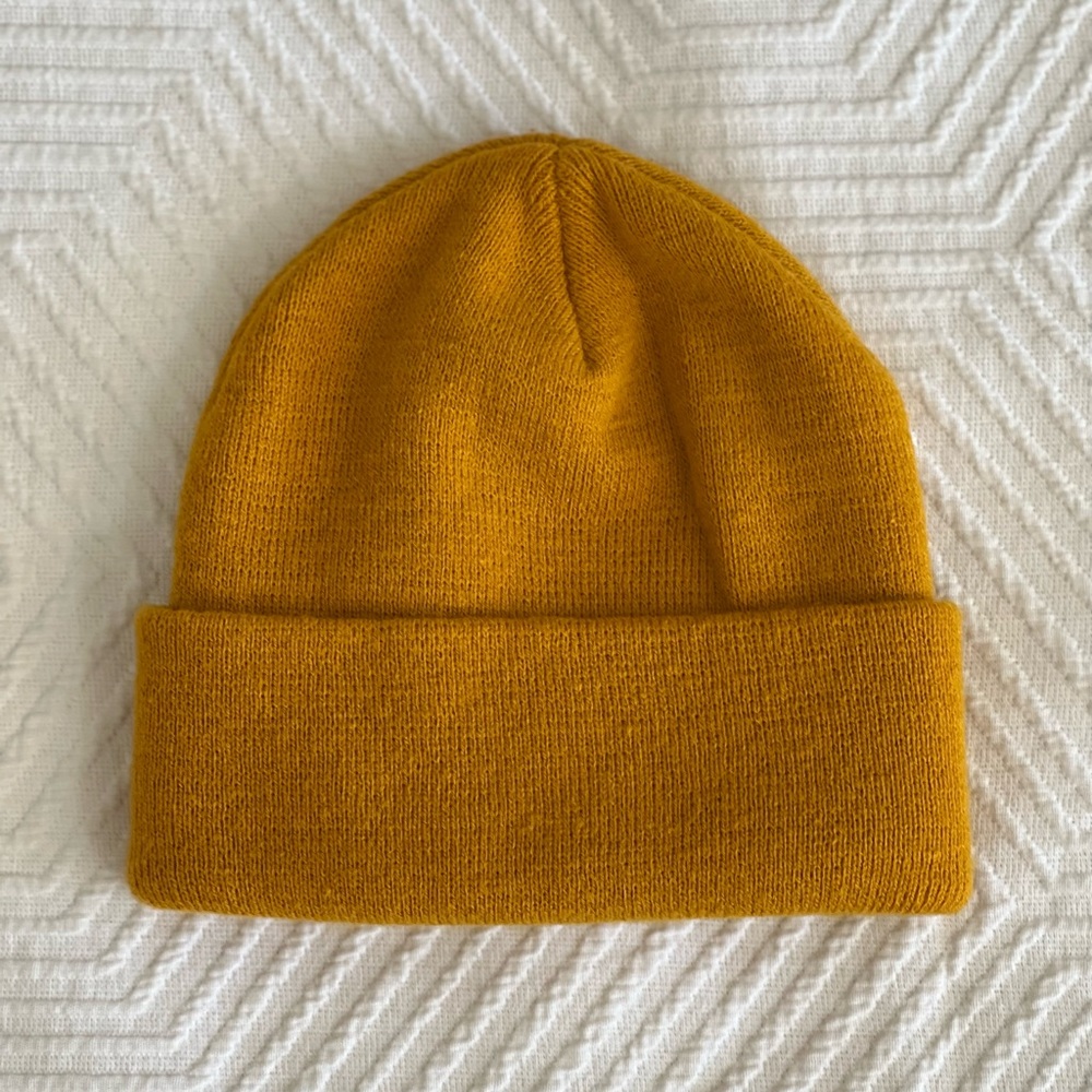 Yellow Mustard Beanie